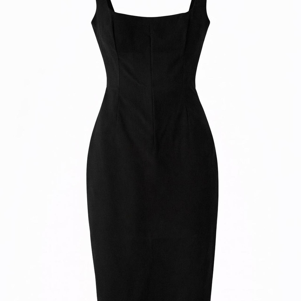 Vintage Vesper Black Bodycon Dress